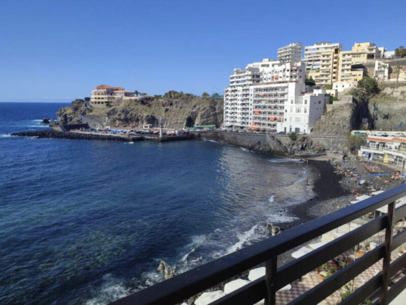 Al Mar | Estudio en primera linea de playa en San Marco, Tenerife